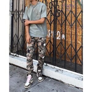 KDNK‎ Star Camo Pants Streetwear Men’s Size 38